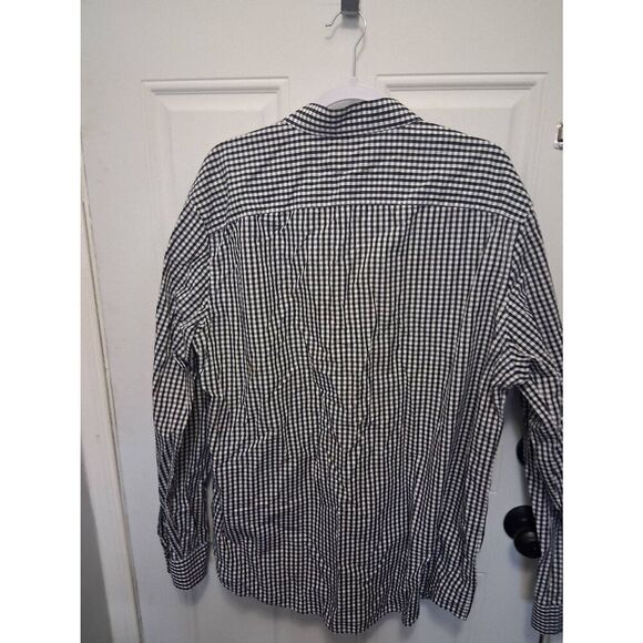 UNTRUCKIT Nwot  long Sleeve Button down  Gingham Checked Black/White   Sz XXL - Picture 5 of 6